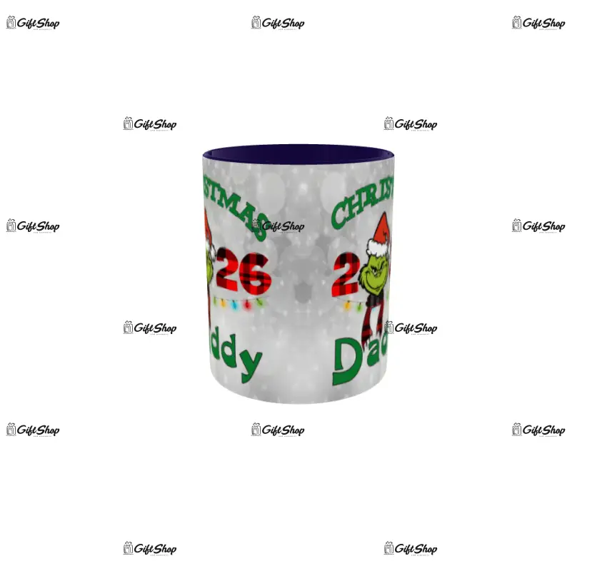Christmas daddy ( anul curent ), cana din ceramica, 330ml, model cgs1811